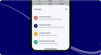 Global Transfer with Utopie pay